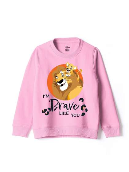 Wear Your Mind Girls
                      Printed Sweatshirt