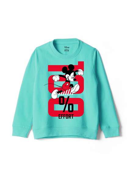 Wear Your Mind Unisex
                    Kids Cotton Printed Sweatshirt