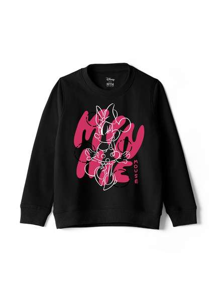 Wear Your Mind Girls
                    Graphic Printed Sweatshirt