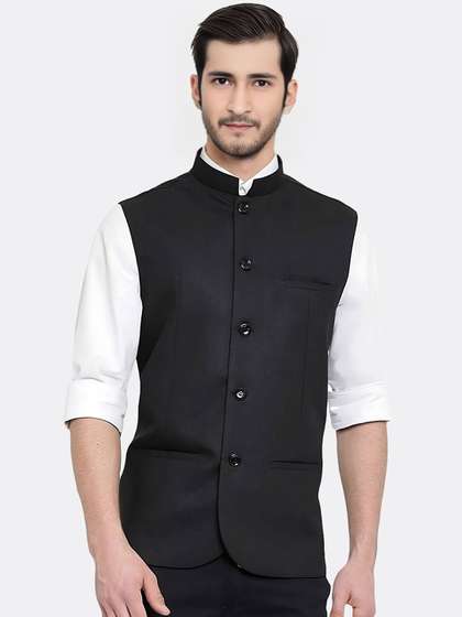 BAESD Mandarin Collar Nehru Jacket