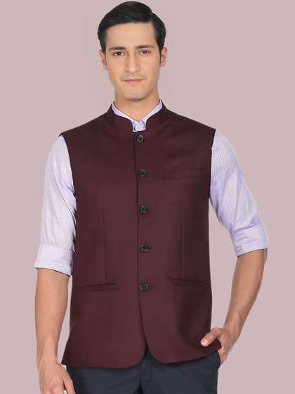 BAESD Mandarin Collar Nehru Jacket
