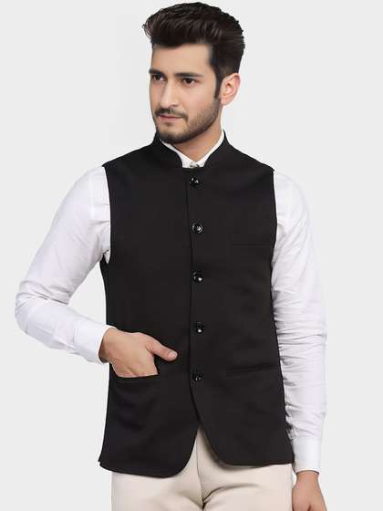 BAESD Mandarin Collar Nehru Jacket