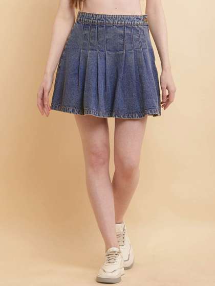 PUELLA Women Divided Mini Skirts
