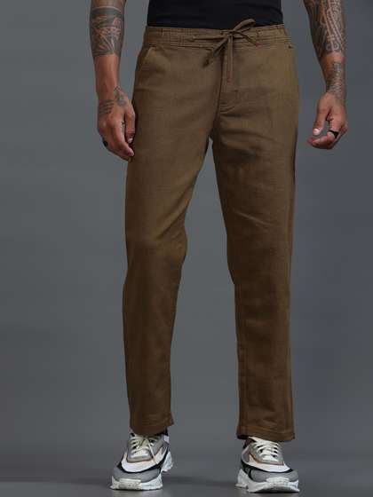 The Roadster Lifestyle
                      Co Men Relaxed Fit Trousers