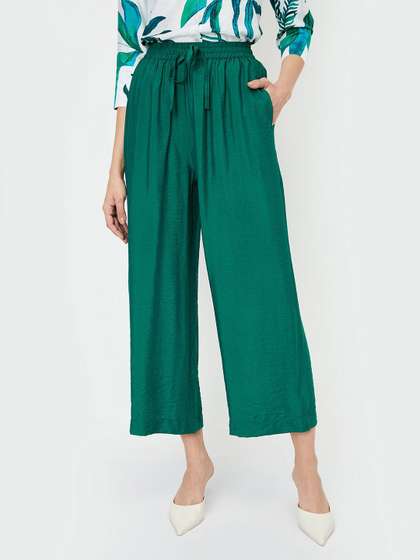 max Women Cropped Palazzos