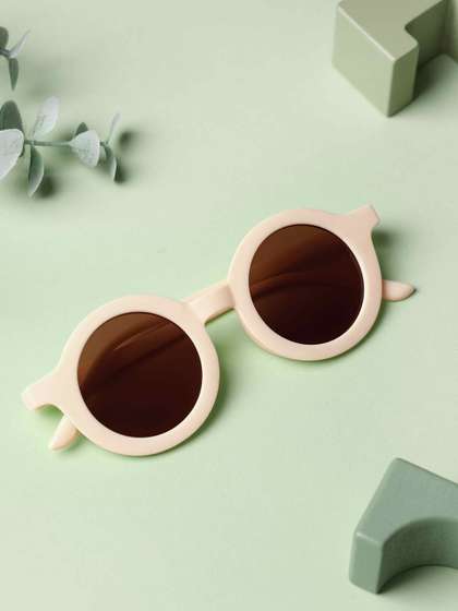 KICKS & CRAWL Unisex
                    Kids Round Sunglasses