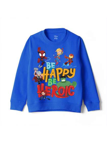 Wear Your Mind Boys
                    Printed Pullover Sweatshirt