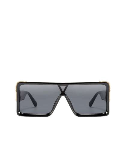 Mast & Harbour Unisex Oversized Sunglasses with Polarised and UV Protected Lens