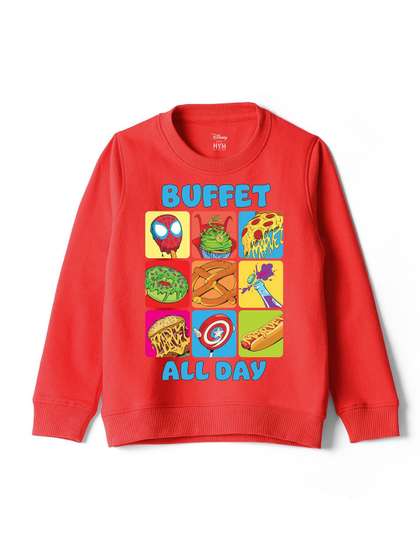 Wear Your Mind Boys
                      Printed Long Sleeves Sweatshirt