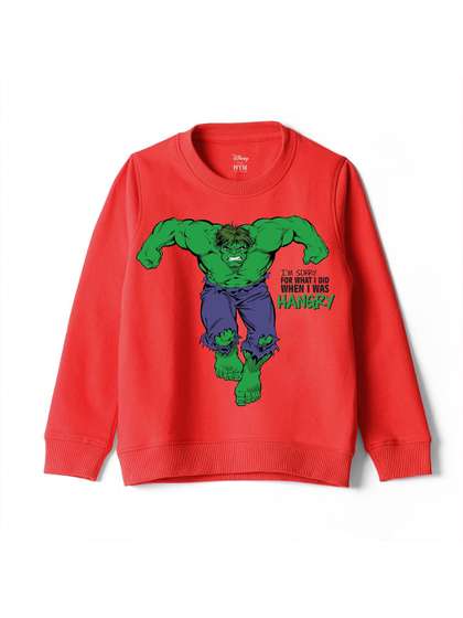 Wear Your Mind Boys
                    Printed Sweatshirt