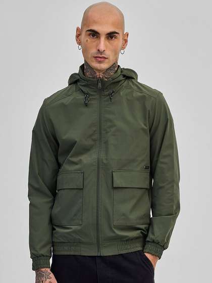 Price History of Snitch Hooded Bomber Jacket from Myntra 111_13447671