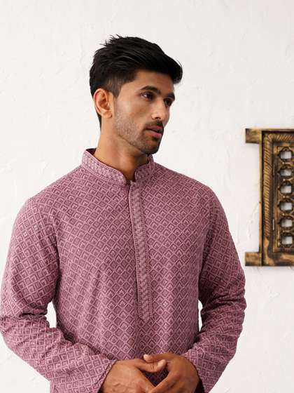 Jompers Embroidered Straight Kurta
