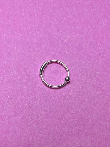 Arte Jewels
                          Sterling Silver Ring Nosepin