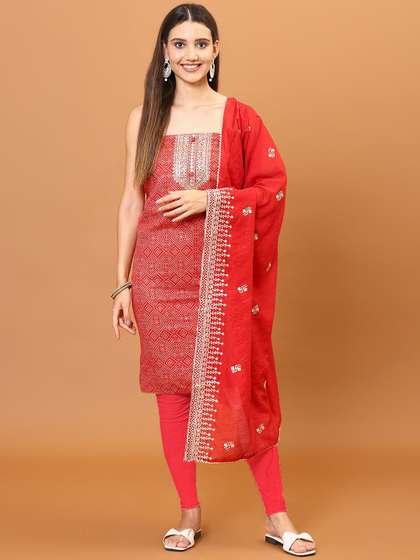 Meena Bazaar Unstitched Dress Material