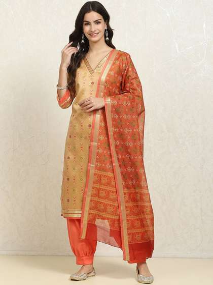 Biba Unstitched Dress Material