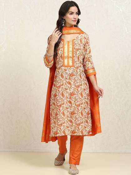 Biba Unstitched Dress Material