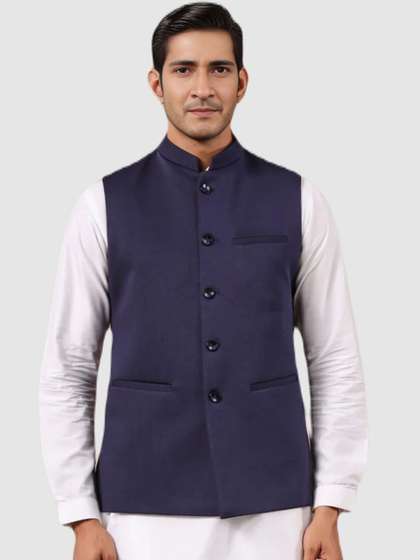 BAESD Mandarin Collar Nehru Jacket