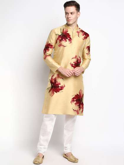 DEVOILER Printed Straight Kurta