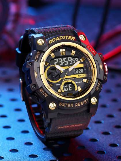 Roadster analog digital watch 2025