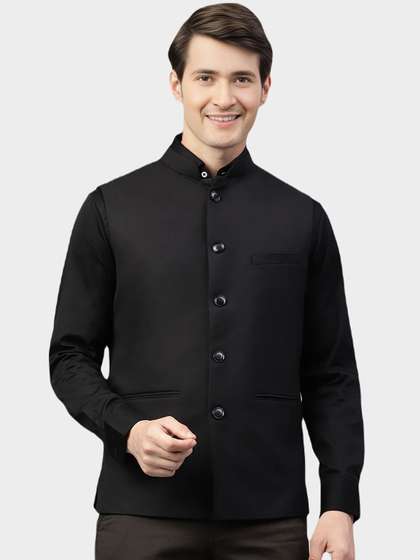 BAESD Mandarin Collar Nehru Jacket