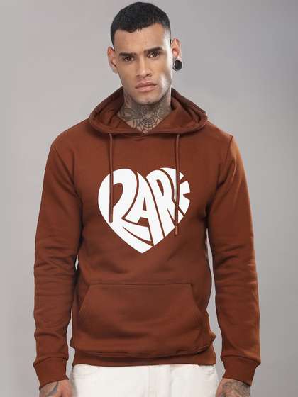ADRO Men Graphic
                          Printed Cotton Hooded Sweatshirt