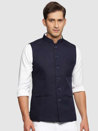 BAESD Mandarin Collar Nehru Jacket