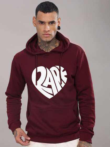 ADRO Men Graphic
                        Printed Hooded Cotton Sweatshirt