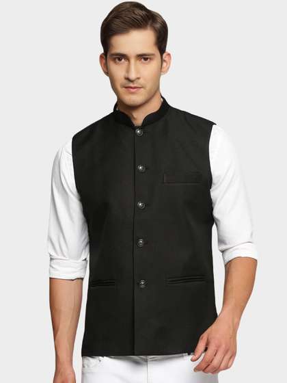 BAESD Mandarin Collar Nehru Jacket