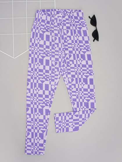 Pantaloons Junior
                      Girls Printed Ankle-Length Leggings