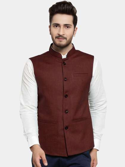 BAESD Mandarin Collar Nehru Jacket