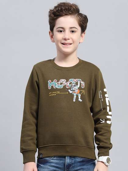 Monte Carlo Boys Winter
                    cotton Sweatshirt