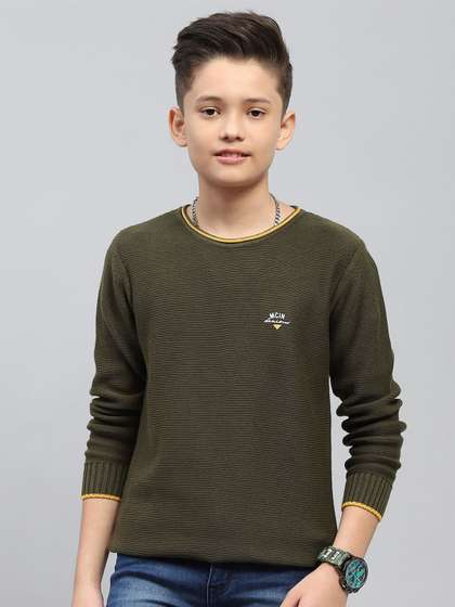 Monte Carlo Boys winter
                    cotton Pullover