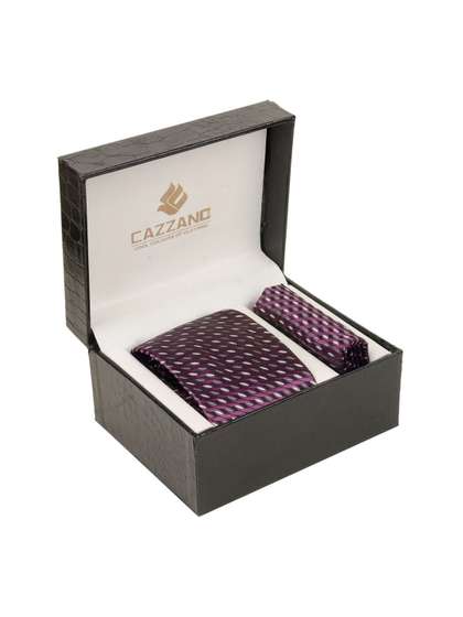 Cazzano Men Accessory
                      Gift Set Of Tie & Pocket Square
