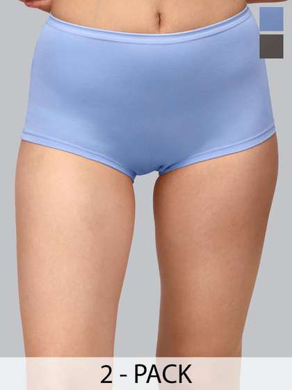 Soie Women Pack Of 2
                        High-Rise Shorts 2BS-25PACK 8