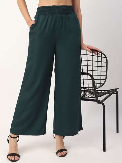Mystere Paris Women Wide-Leg Fit Palazzos