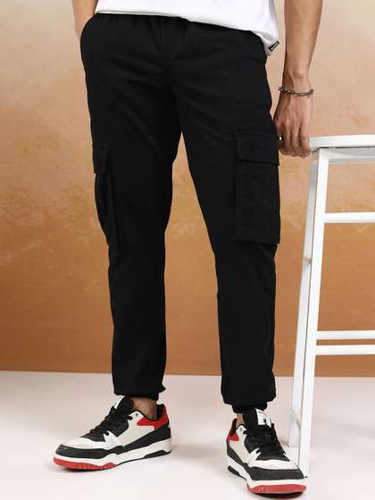 HIGHLANDER Men
                        Mid-Rise Slim Fit Joggers