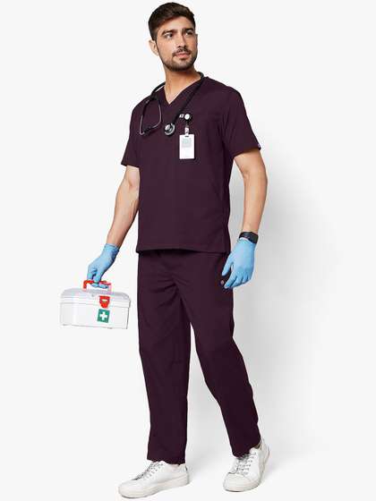 KNYA Men Active
                        Scrub suits for Doctors