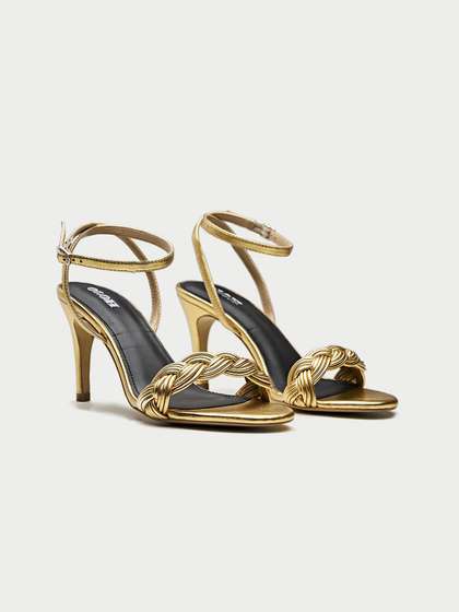 Oroh Women Leather
                        Western - Embellished Slim Heel