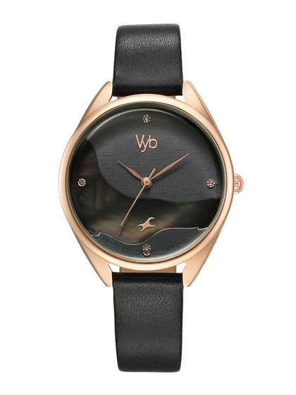 Fastrack Women Solid
                        Dial & Leather Straps Analogue Watch
                        FV60041WL01