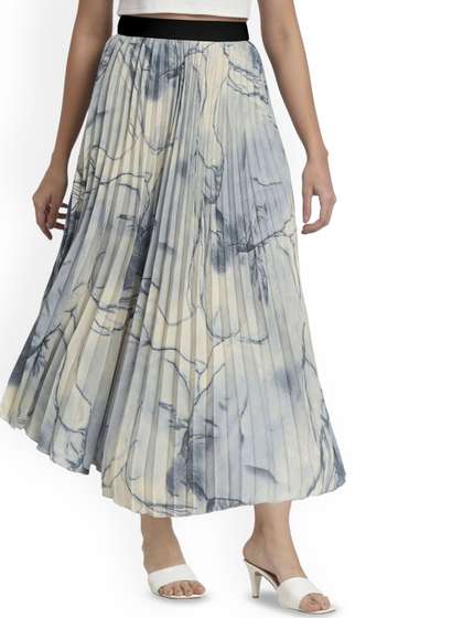 Raiyani Enterprise Flared Maxi-Length Skirts