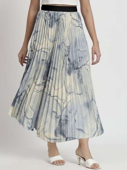 Krunal Raiyani Women Flared Maxi Skirts