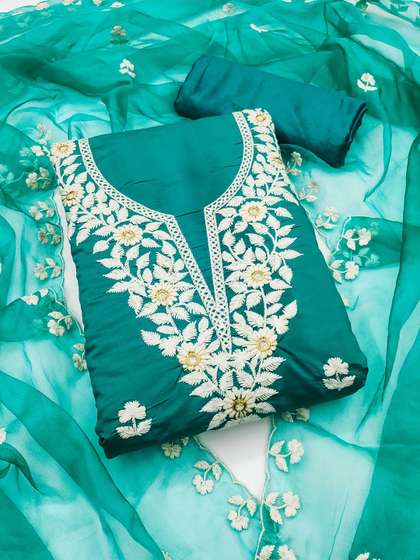 KALINI Unstitched Dress Material