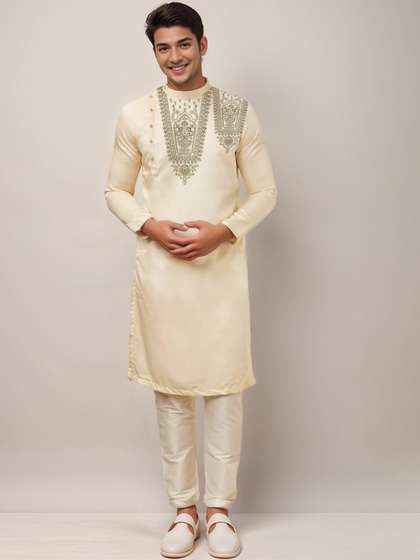 DEVOILER Printed Cotton Straight Kurta