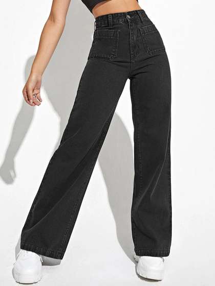 Stylecast X Kotty
                          Women Straight Fit High-Rise Stretchable
                          Jeans