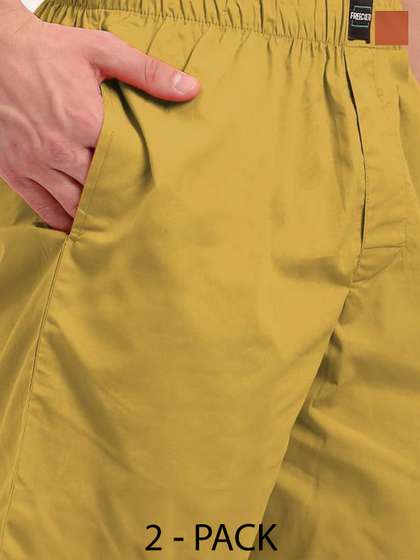 FREECULTR Men Pack
                          Of 2 Pure Cotton Boxers