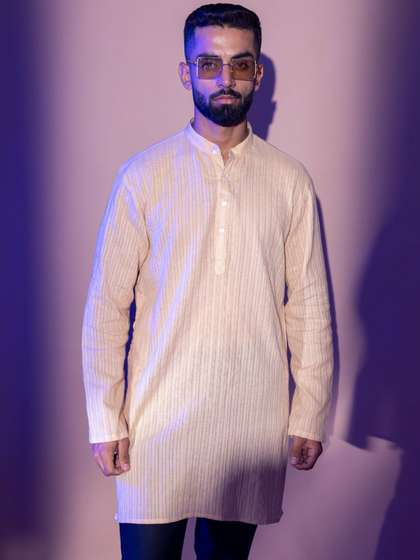 INAAYA JAIPUR Pure Cotton Straight Kurta