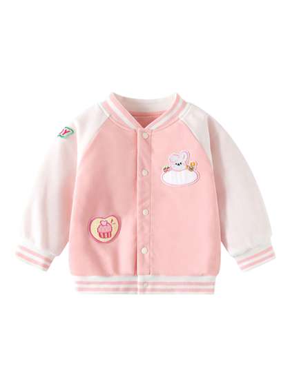 StyleCast x Revolte
                    Girls Stand Collar Colourblocked Cotton Casual
                    Varsity Jacket