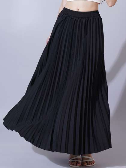 U&F Women Flared Maxi Skirts