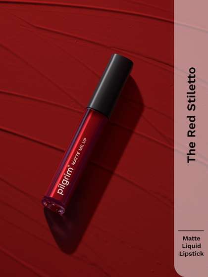 Pilgrim Matte Me Up
                        Long Lasting Liquid Lipstick - 3ml - The Red
                        Stiletto - 01