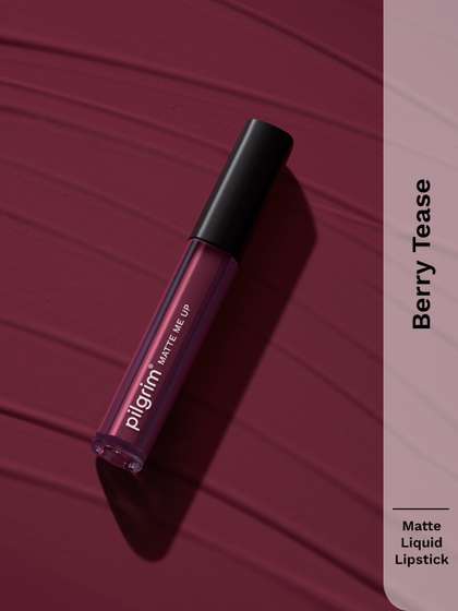 Pilgrim Matte Me Up
                        Long Lasting Liquid Lipstick - 3ml - Berry Tease
                        - 02